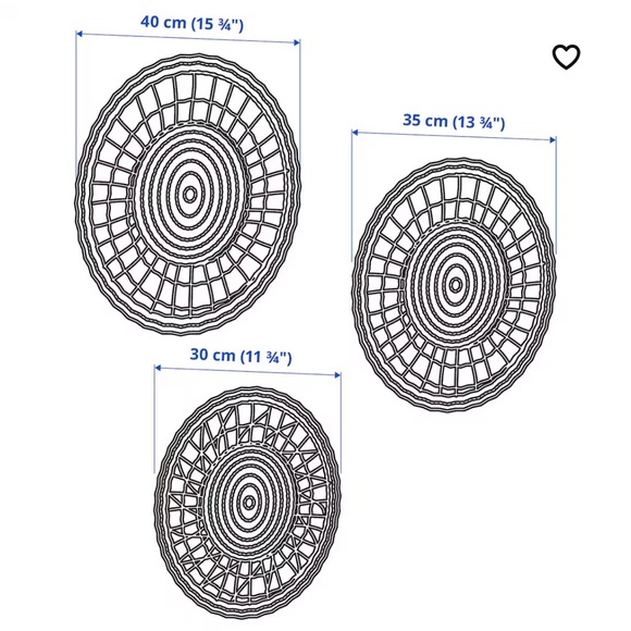 NWT Gilstad wall hanging decor from IKEA - Picture 3 of 6